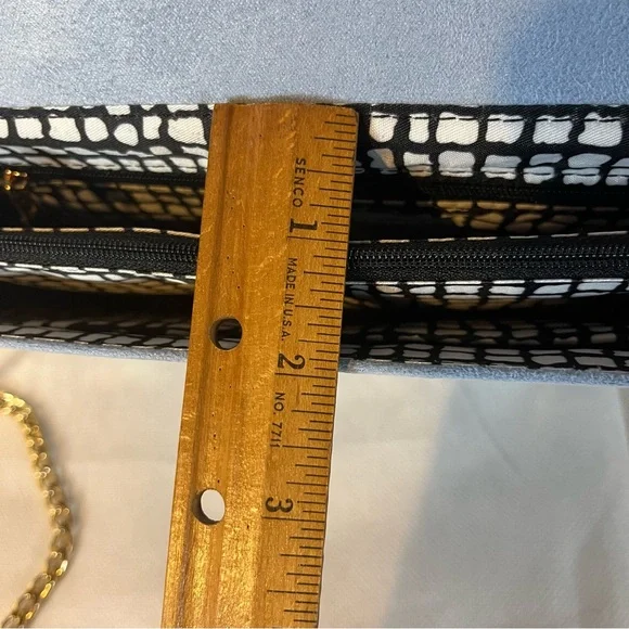 Urban‎ Expressions Blue Vegan Suede Clutch Bag or Crossbody Bag NWT Retro Bold - Picture 12 of 15